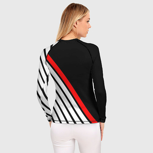 Женский рашгард 21 Pilots: Black Logo / 3D-принт – фото 4