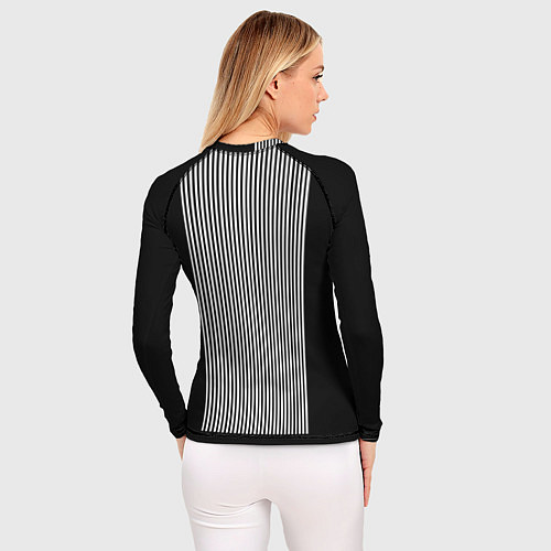 Женский рашгард Полосатый Стиль / 3D-принт – фото 4
