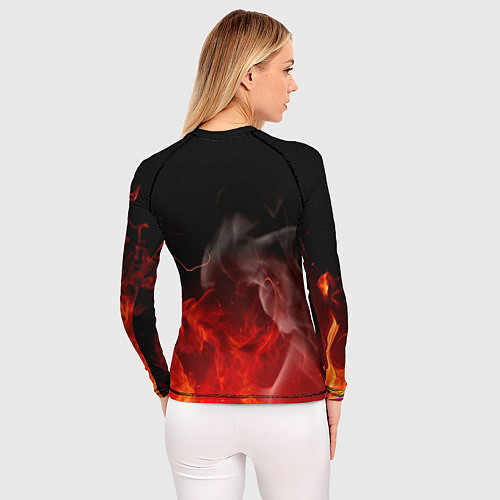 Женский рашгард Сектор Газа / 3D-принт – фото 4