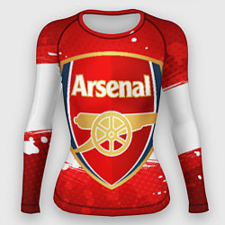 Рашгард женский Arsenal, цвет: 3D-принт