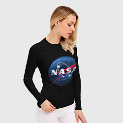 Рашгард женский NASA Black Hole, цвет: 3D-принт — фото 2