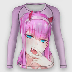 Рашгард женский Ahegao, цвет: 3D-принт