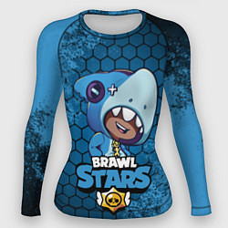 Женский рашгард Brawl Stars LEON SHARK