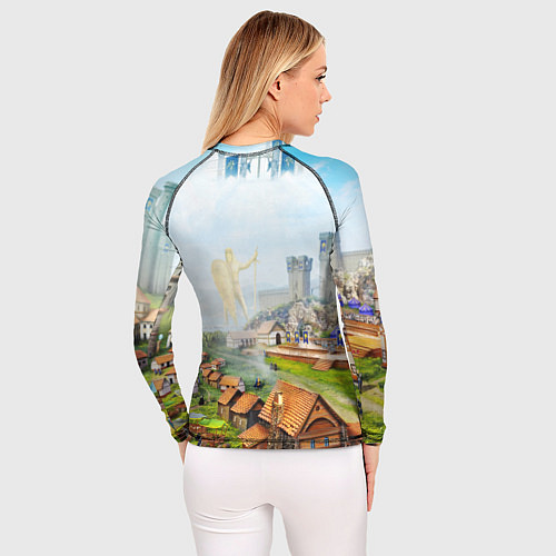 Женский рашгард ГЕРОИ МЕЧА И МАГИИ / 3D-принт – фото 4