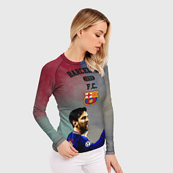 Рашгард женский Messi, цвет: 3D-принт — фото 2