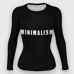 Рашгард женский Minimalism, цвет: 3D-принт