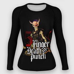Рашгард женский Five Finger Death Punch, цвет: 3D-принт