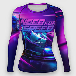 Рашгард женский Need for Speed, цвет: 3D-принт