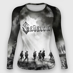 Рашгард женский Sabaton, цвет: 3D-принт