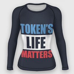 Женский рашгард TOKENS LIFE MATTERS