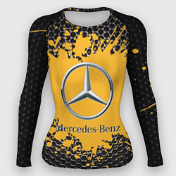 Рашгард женский Mercedes, цвет: 3D-принт