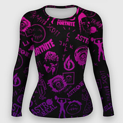Рашгард женский TRAVIS SCOTT X FORTNITE, цвет: 3D-принт