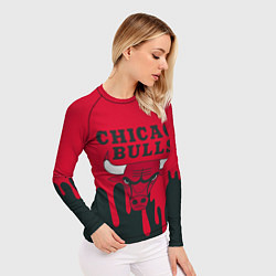 Рашгард женский Chicago Bulls, цвет: 3D-принт — фото 2