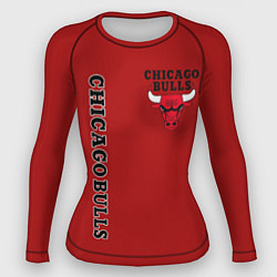 Рашгард женский CHICAGO BULLS, цвет: 3D-принт