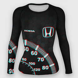 Рашгард женский HONDA, цвет: 3D-принт