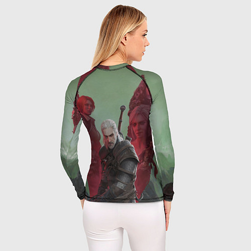 Женский рашгард The Witcher 5-летие / 3D-принт – фото 4