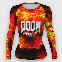 Рашгард женский Doom Eternal, цвет: 3D-принт