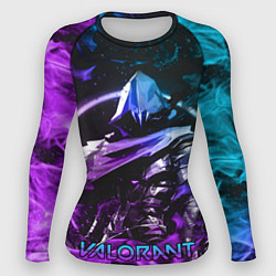 Рашгард женский VALORANT OMEN, цвет: 3D-принт