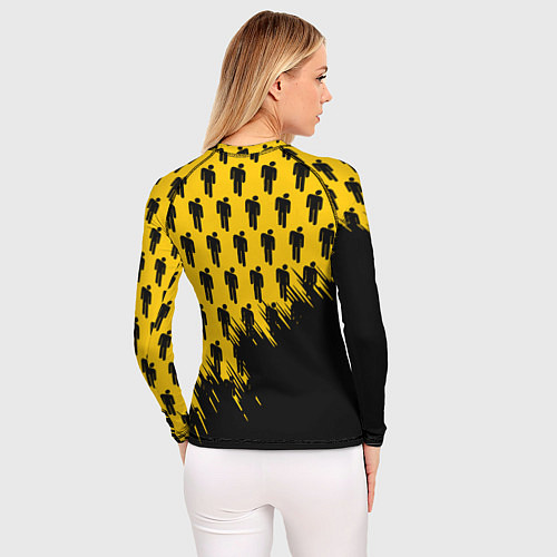 Женский рашгард Billie Eilish / 3D-принт – фото 4