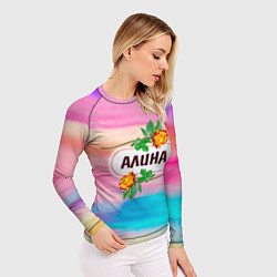 Рашгард женский Алина, цвет: 3D-принт — фото 2