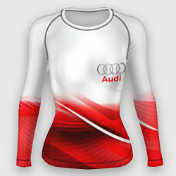 Рашгард женский AUDI, цвет: 3D-принт