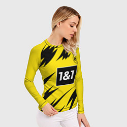 Рашгард женский HAALAND Borussia Dortmund, цвет: 3D-принт — фото 2