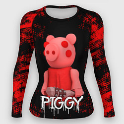 Рашгард женский Roblox Piggy, цвет: 3D-принт