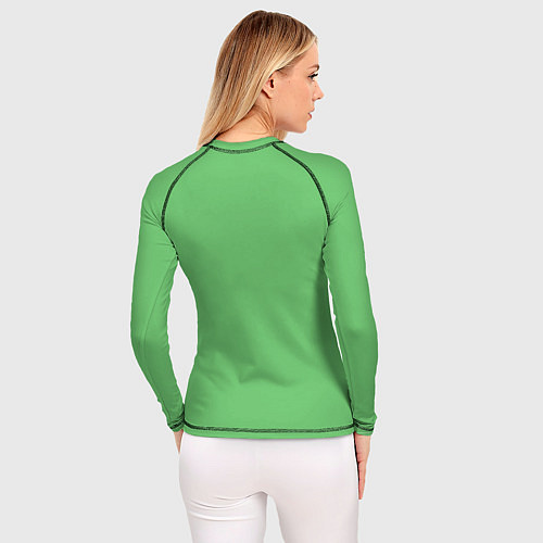 Женский рашгард Удачливый лис / 3D-принт – фото 4