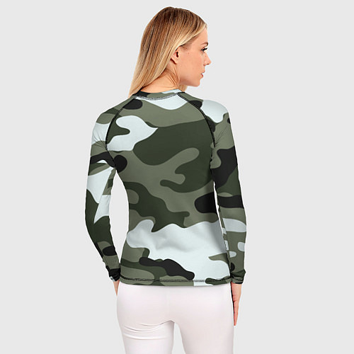 Женский рашгард Camouflage 2 / 3D-принт – фото 4