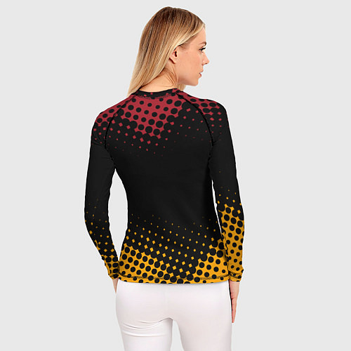 Женский рашгард CYBERPUNK 2077 VALENTINO / 3D-принт – фото 4