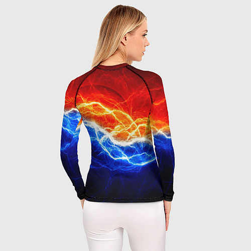 Женский рашгард Among us sabotage / 3D-принт – фото 4