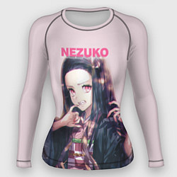 Рашгард женский Nezuko, цвет: 3D-принт