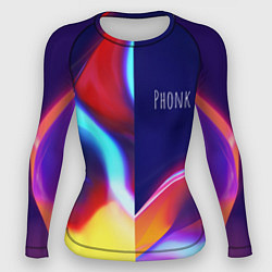 Рашгард женский Phonk Neon, цвет: 3D-принт
