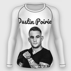 Рашгард женский Dustin Poirier, цвет: 3D-принт