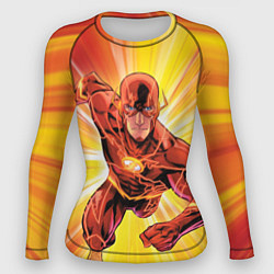 Рашгард женский The Flash, цвет: 3D-принт