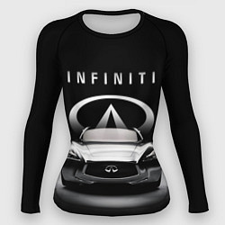 Рашгард женский INFINITI, цвет: 3D-принт