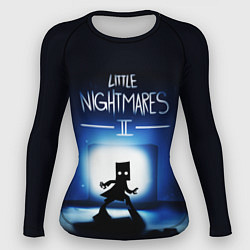 Рашгард женский Little Nightmares 2 МОНО, цвет: 3D-принт
