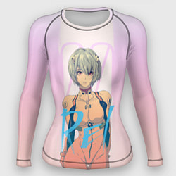 Рашгард женский Rei Ayanami, цвет: 3D-принт