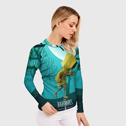 Рашгард женский Little Nightmares 2, цвет: 3D-принт — фото 2