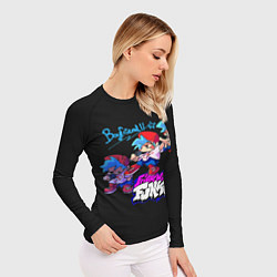 Рашгард женский Friday Night Funkin, цвет: 3D-принт — фото 2