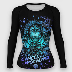 Рашгард женский Тихоокеанский рубеж, цвет: 3D-принт