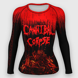 Рашгард женский CANNIBAL CORPSE, цвет: 3D-принт