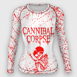 Рашгард женский Cannibal corpse, цвет: 3D-принт