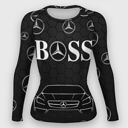 Рашгард женский BOSS MERCEDES-BENZ, цвет: 3D-принт