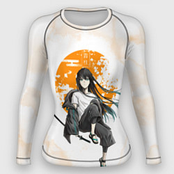 Рашгард женский Муичиро Токито Kimetsu no Yaiba, цвет: 3D-принт