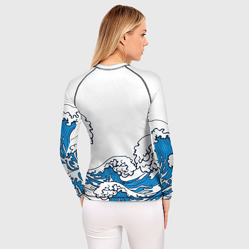 Женский рашгард ONE PIECE ВАН ПИС МОРЕ / 3D-принт – фото 4