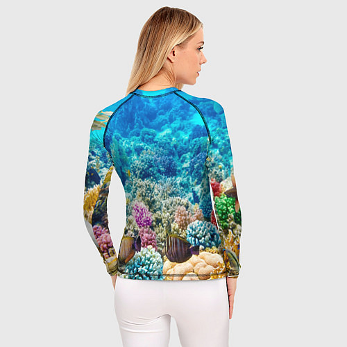 Женский рашгард Риф / 3D-принт – фото 4