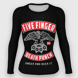 Рашгард женский Five Finger Death Punch 5FDP, цвет: 3D-принт