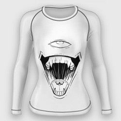 Рашгард женский Sukunas Laugh, цвет: 3D-принт