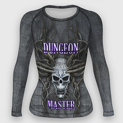 Рашгард женский DM Dungeon Master SKULL, цвет: 3D-принт